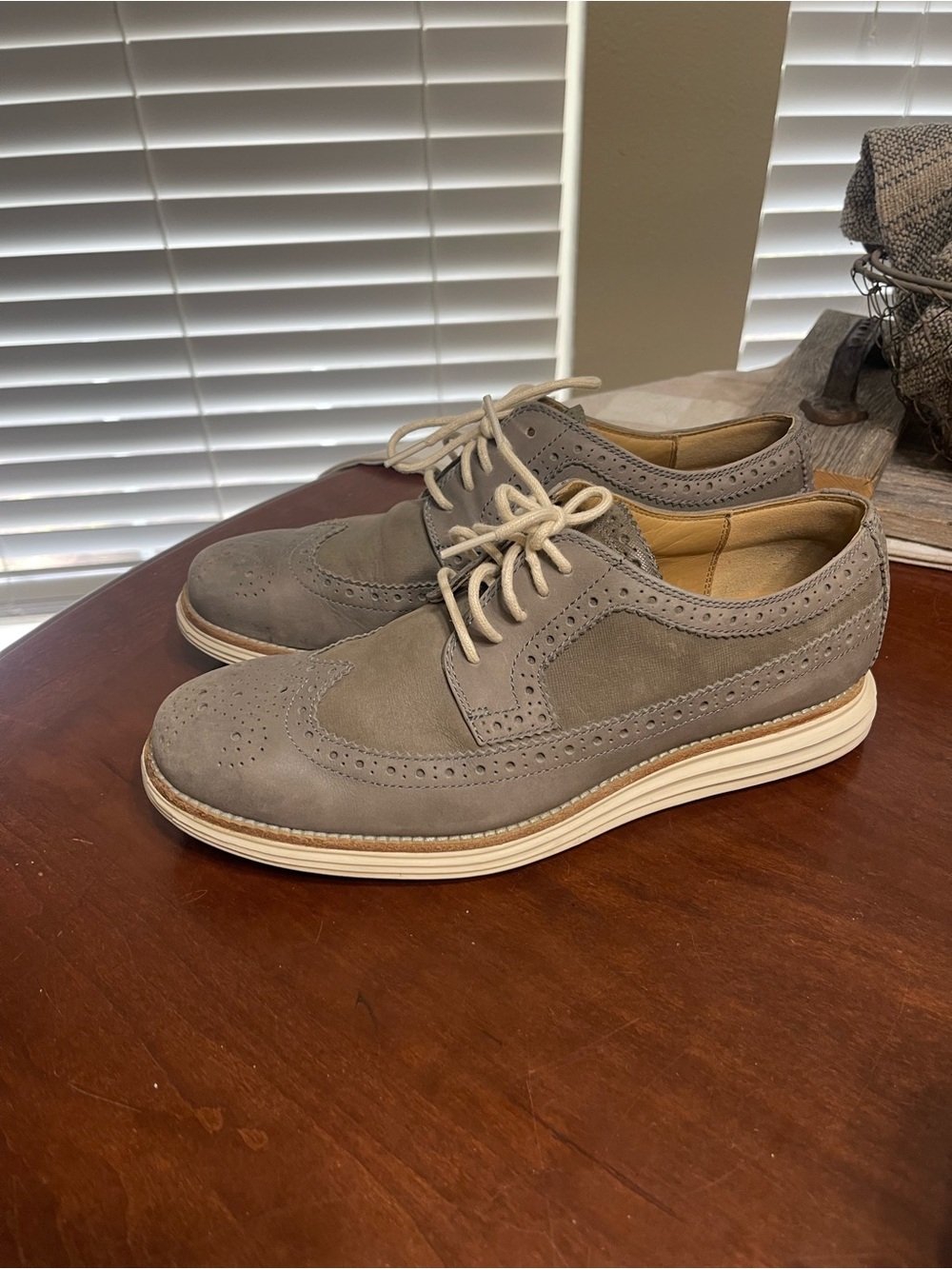 COLE HAAN Original Grand Lunargrand Oxfords Loafers Suede